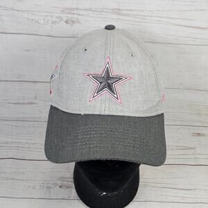 Women's Dallas Cowboys New Era 9TWENTY Adjustable Cap Gray Pink BCA NFL Hat